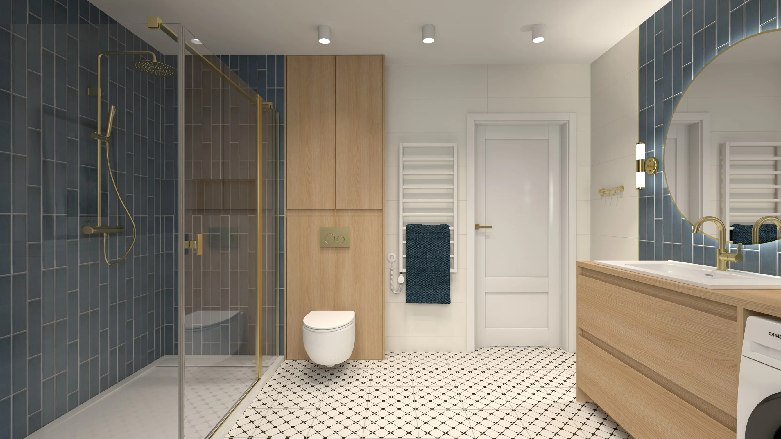 Teal & Gold — Petrol i Złoto